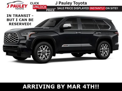 2026 Toyota Sequoia 1794 Edition 4WD