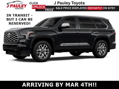 2026 Toyota Sequoia 1794 Edition 4WD