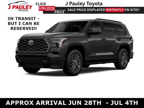 2026 Toyota Sequoia Platinum 4WD