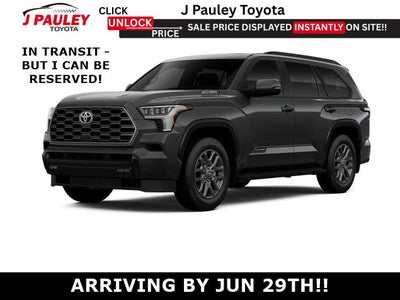 2026 Toyota Sequoia Platinum 4WD
