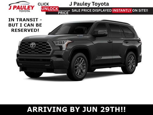 2026 Toyota Sequoia Platinum 4WD