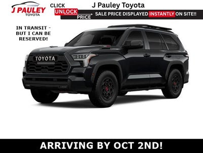 2026 Toyota Sequoia TRD Pro 4WD