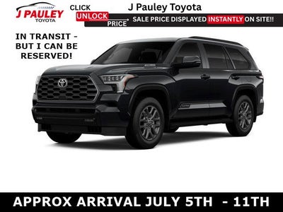 2026 Toyota Sequoia Platinum 4WD