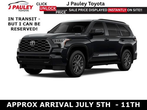 2026 Toyota Sequoia Platinum 4WD