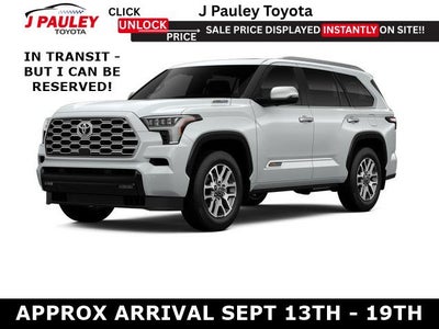 2026 Toyota Sequoia 1794 Edition 4WD