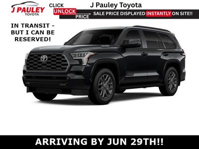 2026 Toyota Sequoia Platinum 4WD