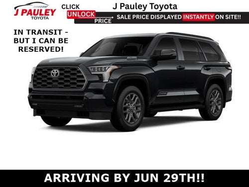 2026 Toyota Sequoia Platinum 4WD