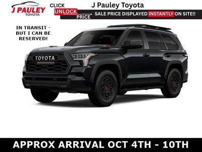 2026 Toyota Sequoia TRD Pro 4WD