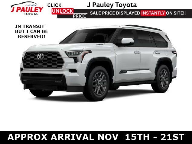 2026 Toyota Sequoia Platinum 4WD