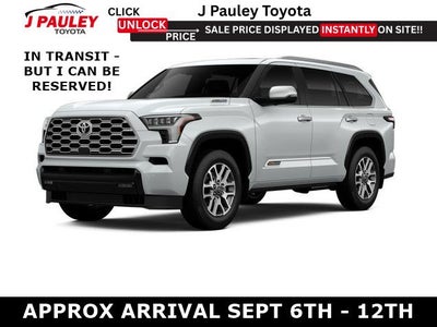 2026 Toyota Sequoia 1794 Edition 4WD
