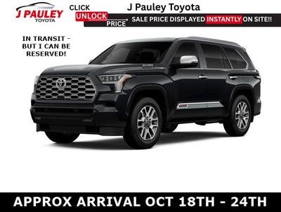 2026 Toyota Sequoia 1794 Edition 4WD