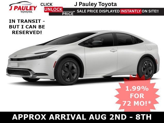 2026 Toyota Prius Plug-in Hybrid SE FWD
