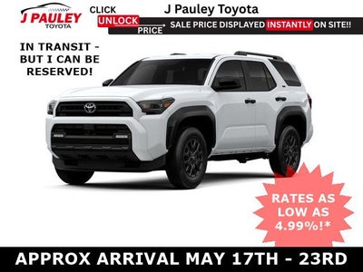2026 Toyota 4Runner SR5 4WD