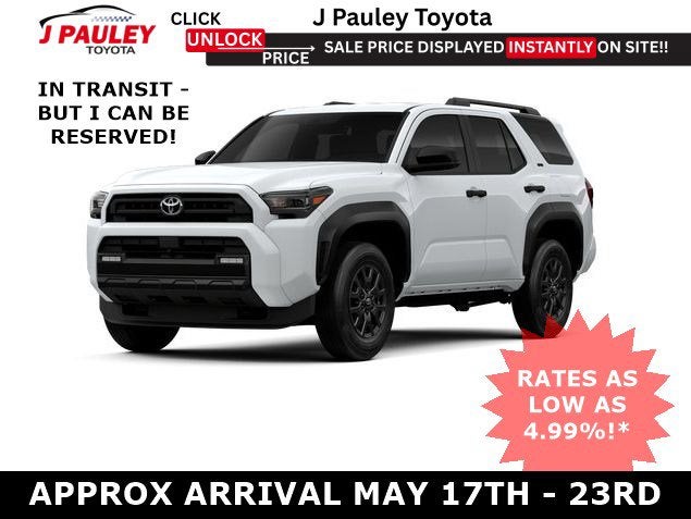 2026 Toyota 4Runner SR5 4WD