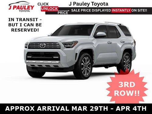 2026 Toyota 4Runner Limited 4WD