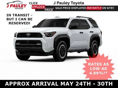 2026 Toyota 4Runner TRD Off-Road Premium 4WD