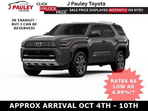 2026 Toyota 4Runner Limited 4WD