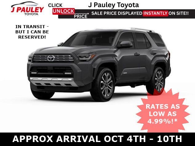 2026 Toyota 4Runner Limited 4WD