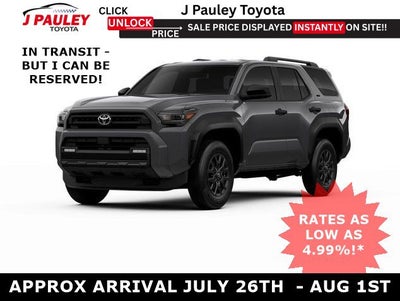 2026 Toyota 4Runner SR5 4WD