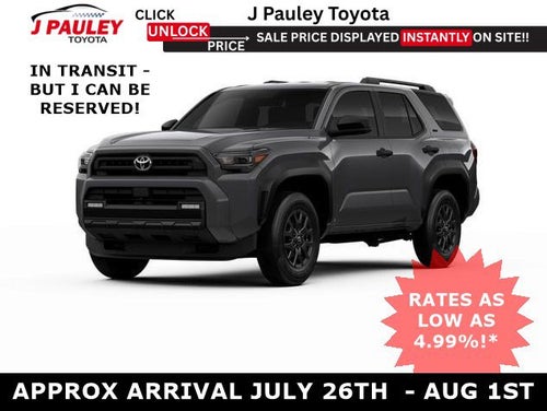 2026 Toyota 4Runner SR5 4WD