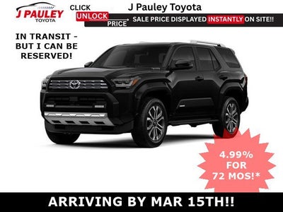 2026 Toyota 4Runner Limited 4WD