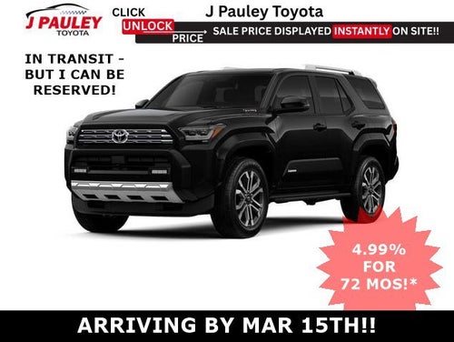 2026 Toyota 4Runner Limited 4WD