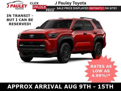 2026 Toyota 4Runner SR5 4WD
