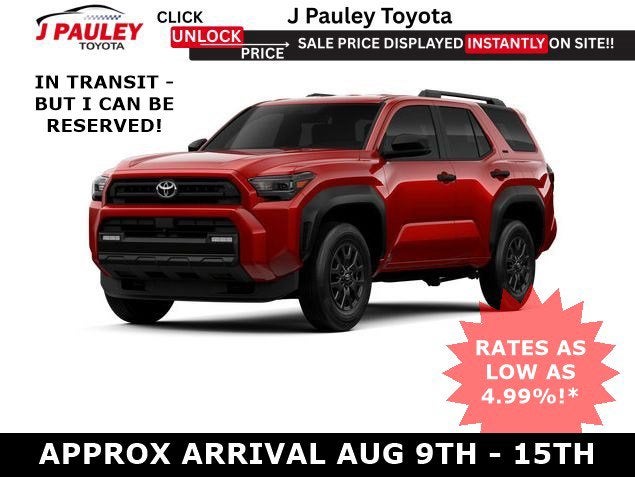 2026 Toyota 4Runner SR5 4WD
