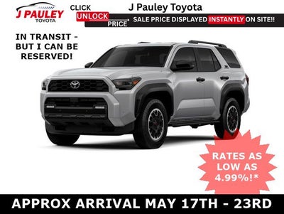 2026 Toyota 4Runner TRD Off-Road Premium 4WD