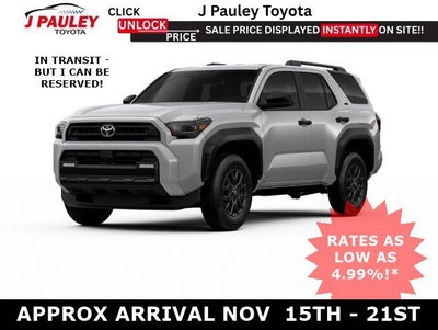 2026 Toyota 4Runner SR5 4WD