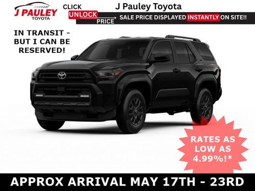 2026 Toyota 4Runner SR5 4WD