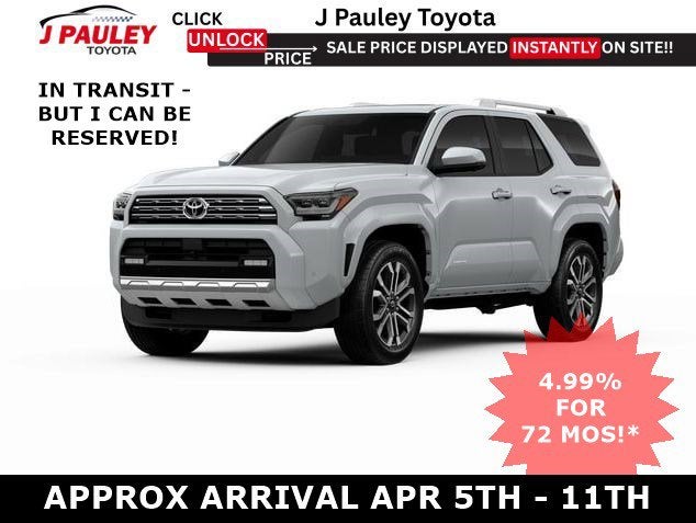 2026 Toyota 4Runner Limited 4WD