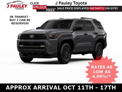 2026 Toyota 4Runner SR5 4WD