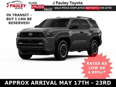 2026 Toyota 4Runner TRD Off-Road Premium 4WD