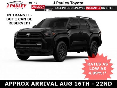 2026 Toyota 4Runner SR5 4WD