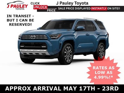 2026 Toyota 4Runner Limited i-FORCE MAX 4WD