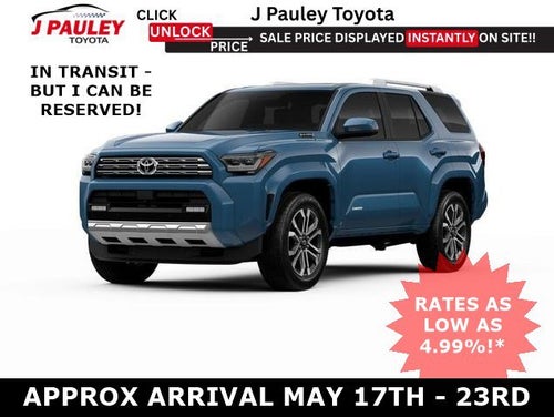 2026 Toyota 4Runner Limited i-FORCE MAX 4WD