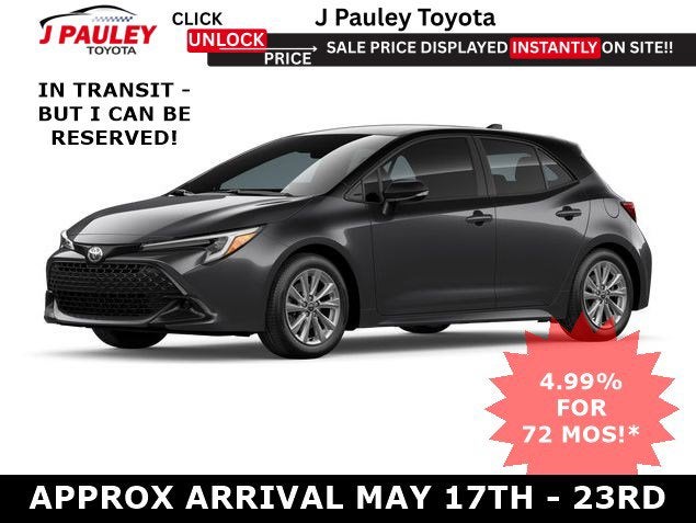 2026 Toyota Corolla Hatchback SE FWD