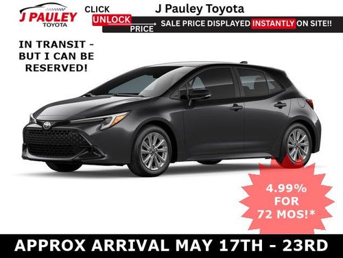 2026 Toyota Corolla Hatchback SE FWD