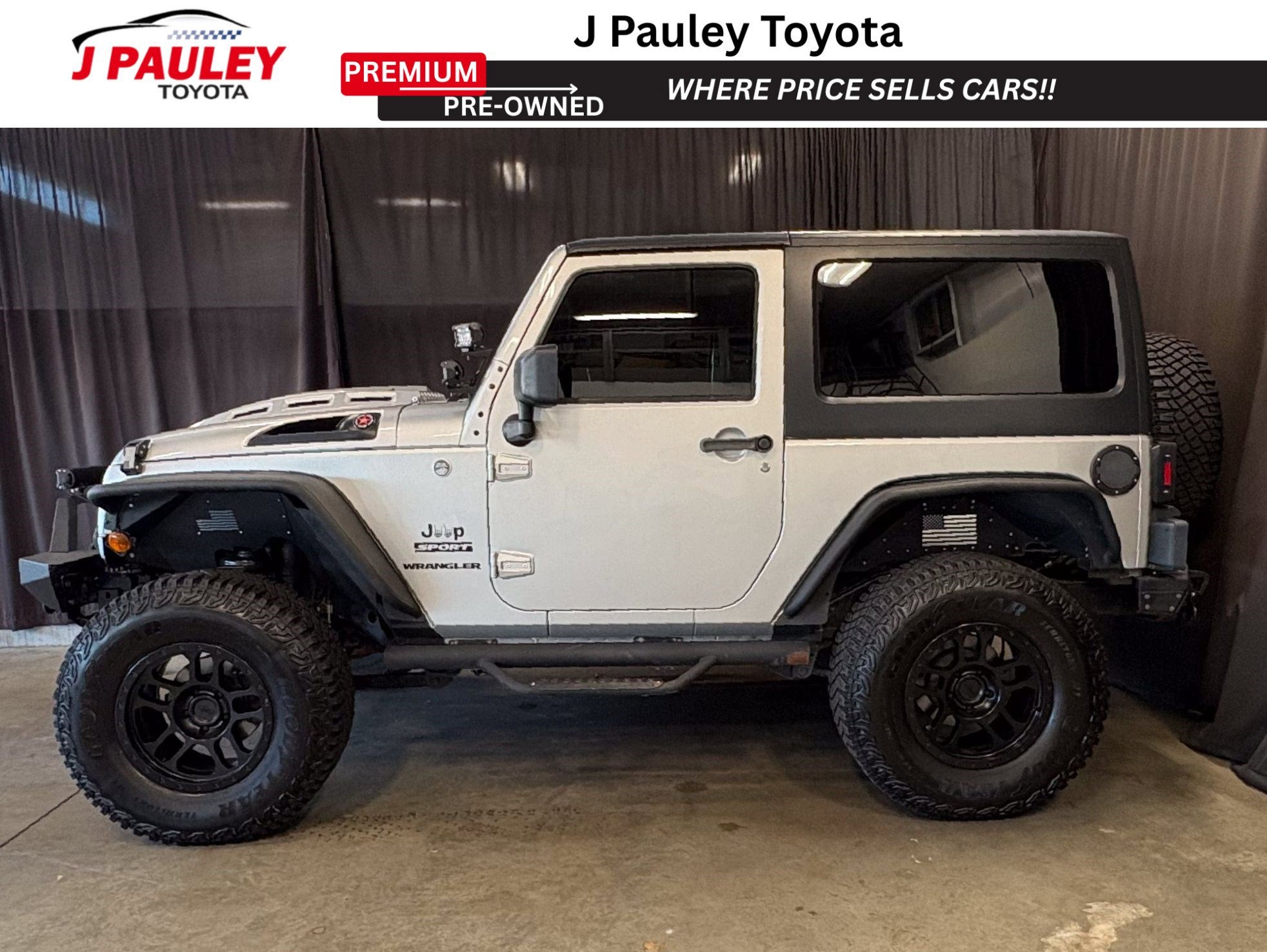 Used 2012 Jeep Wrangler Sport with VIN 1C4AJWAG9CL102710 for sale in Fort Smith, AR
