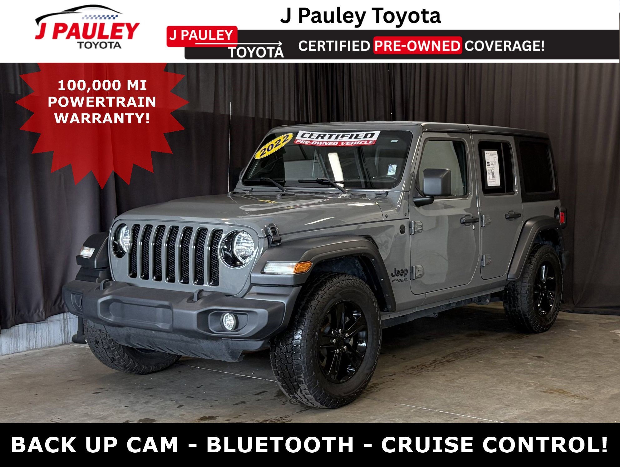 2022 Jeep Wrangler Unlimited Sport Altitude 4WD