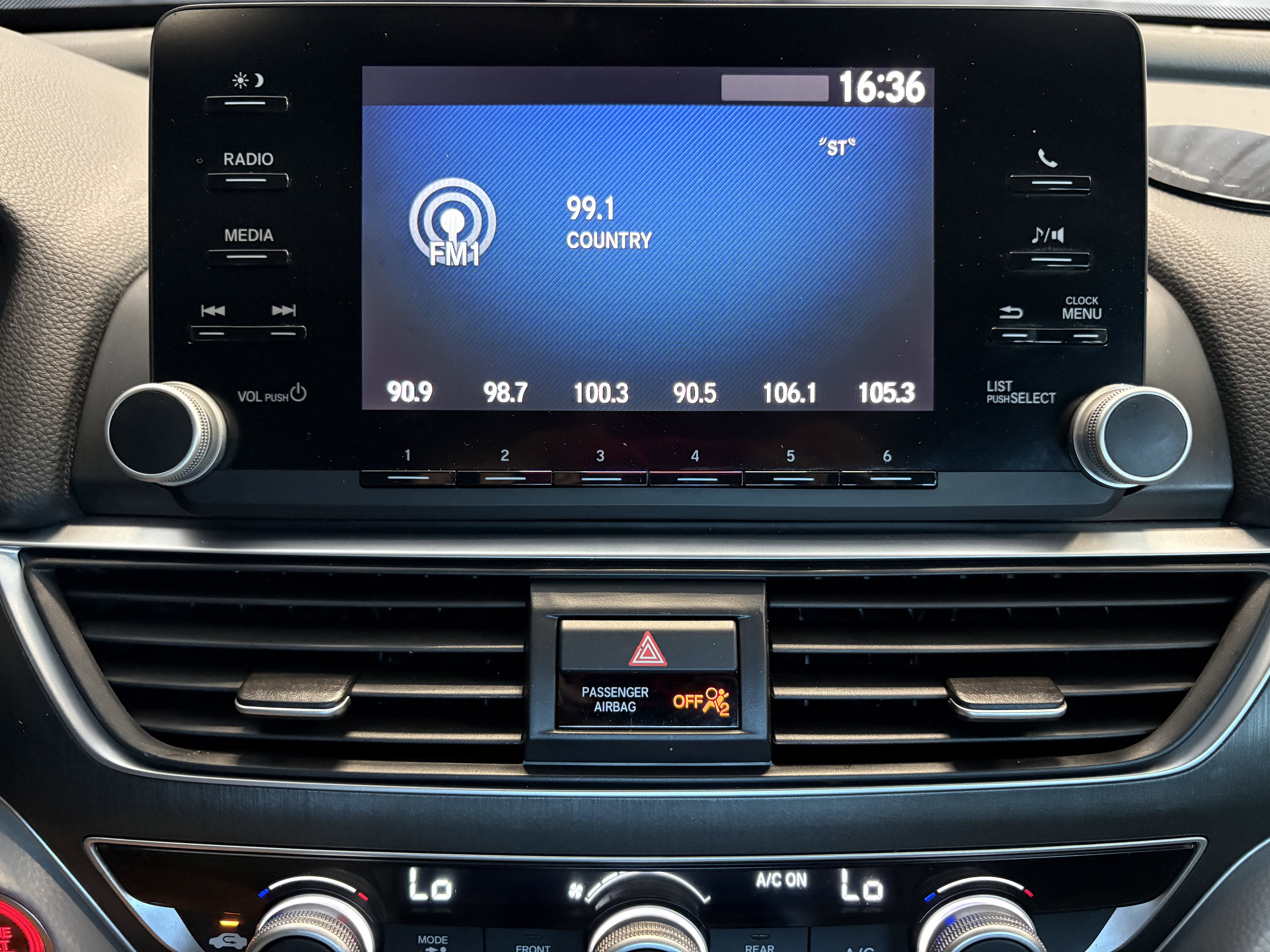 2019 Honda Accord Sedan LX 1.5T FWD