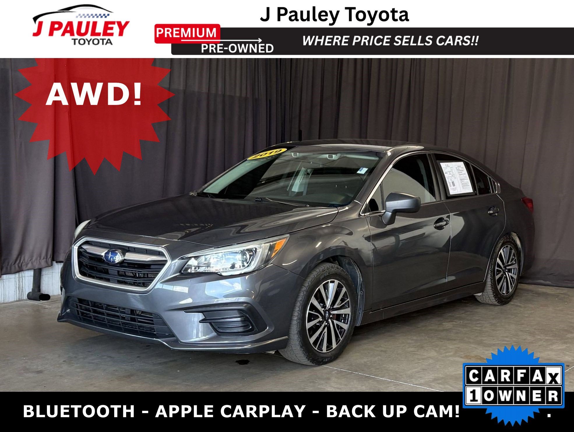 2019 Subaru Legacy 2.5i AWD