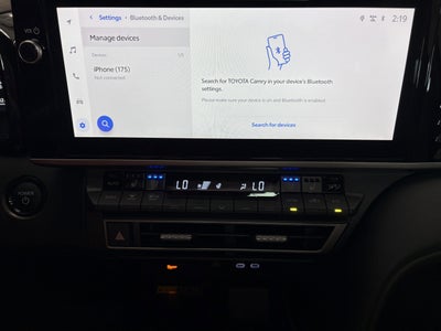 2025 Toyota Camry XLE FWD