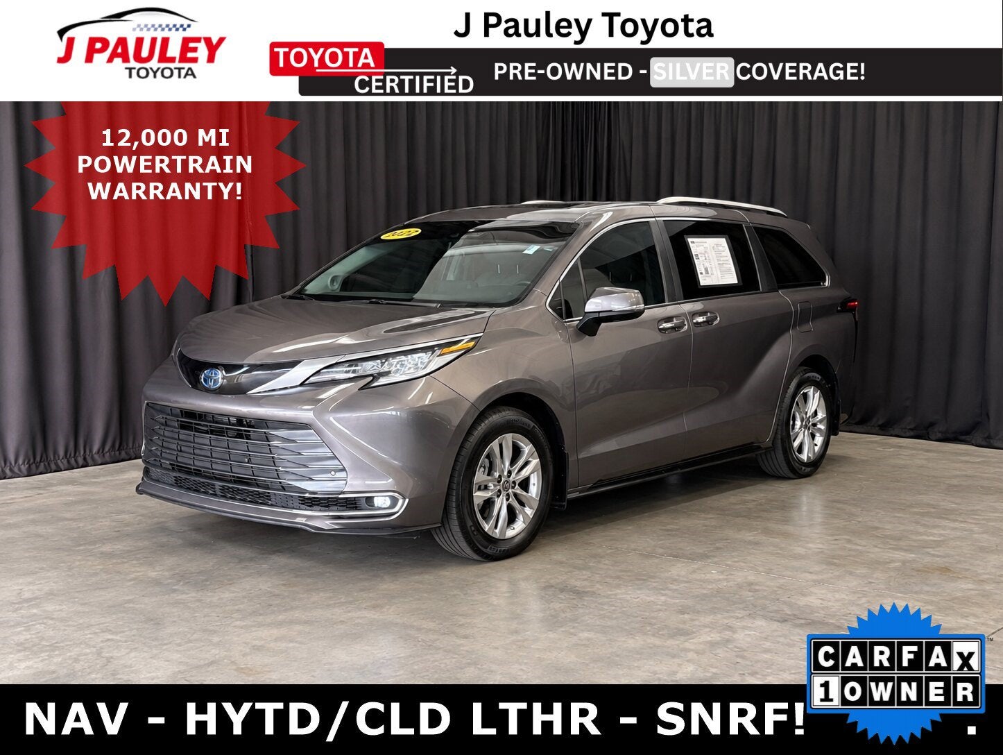 2022 Toyota Sienna Limited FWD