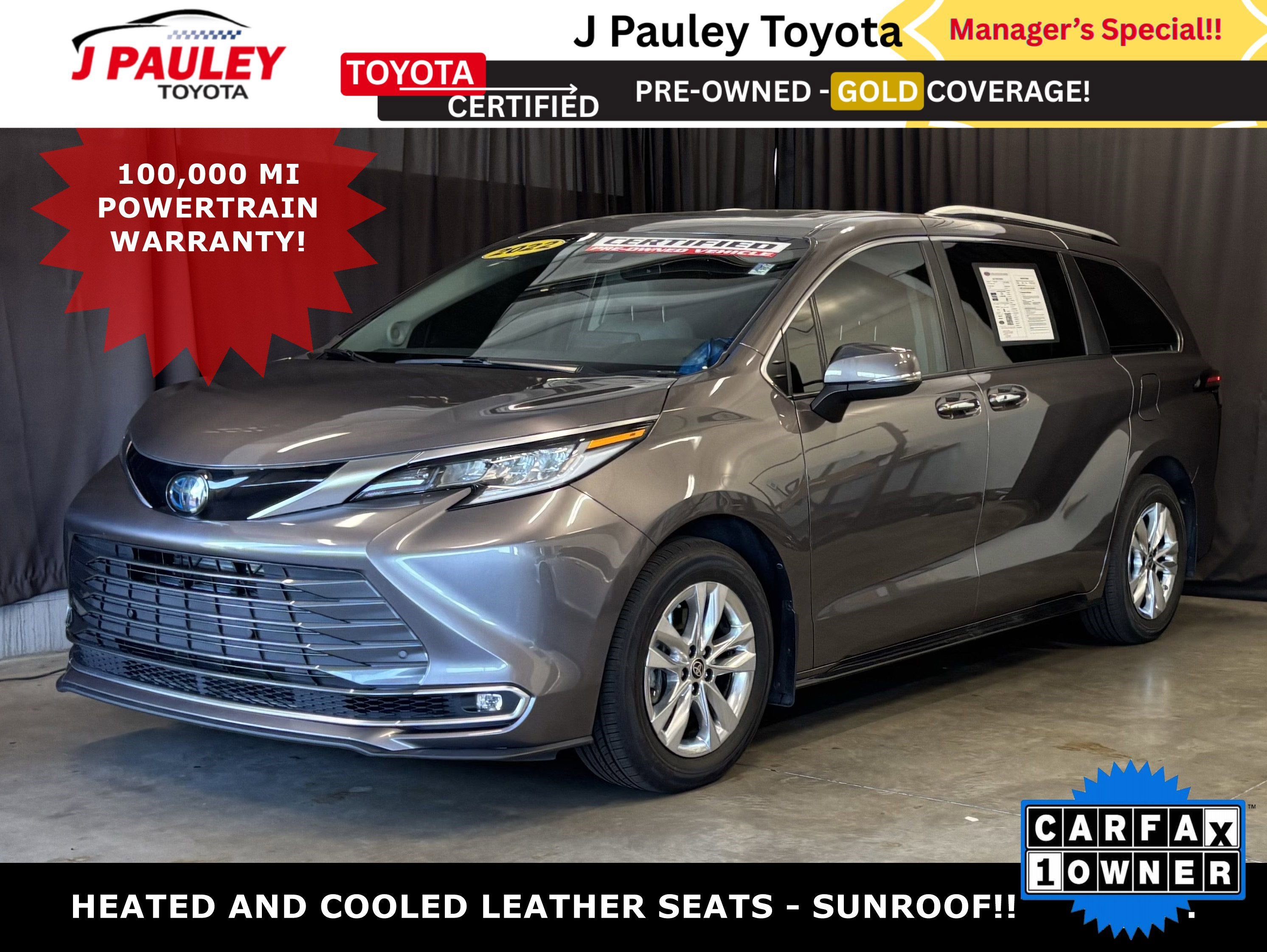 2022 Toyota Sienna Limited FWD