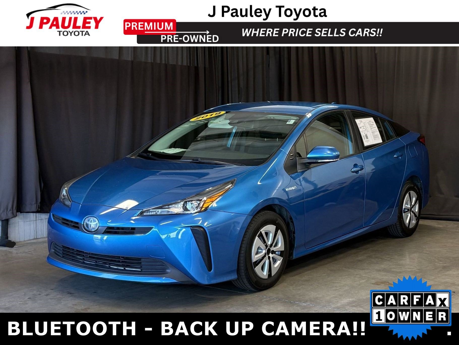 2019 Toyota Prius L Eco FWD