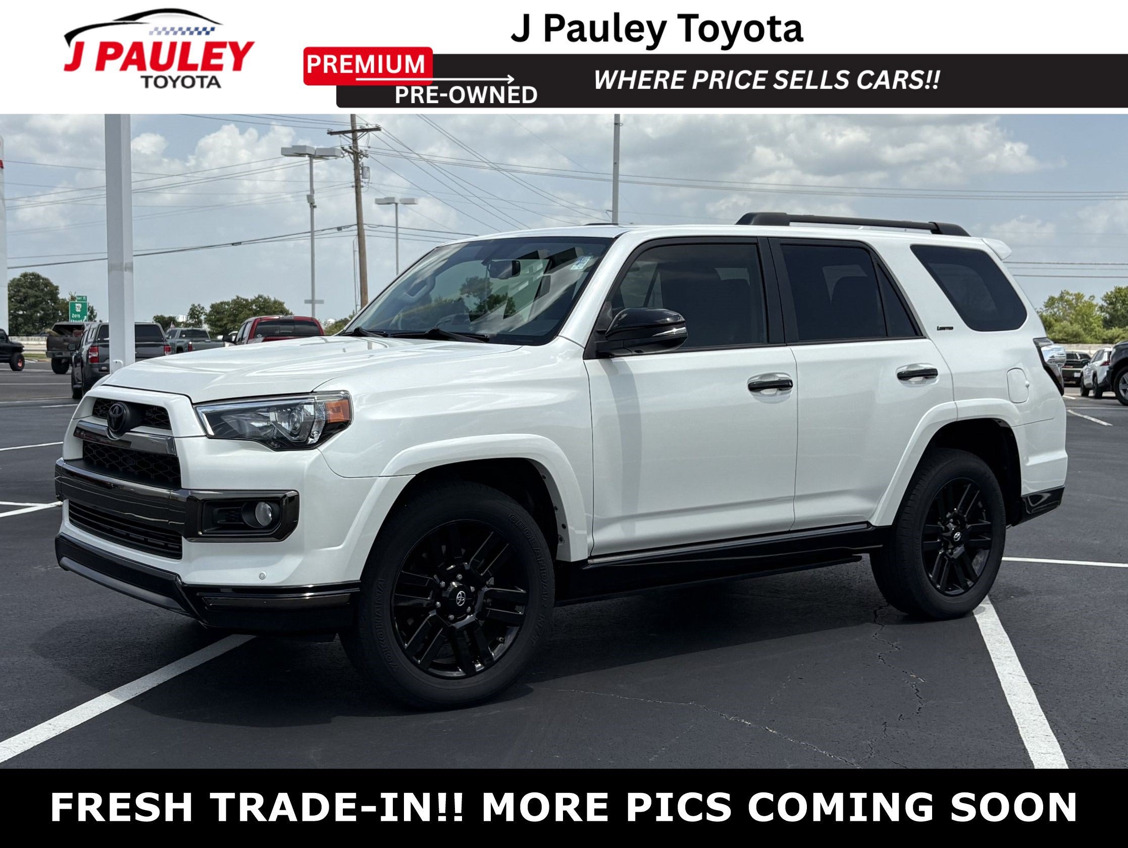 2019 Toyota 4Runner Limited Nightshade 4WD