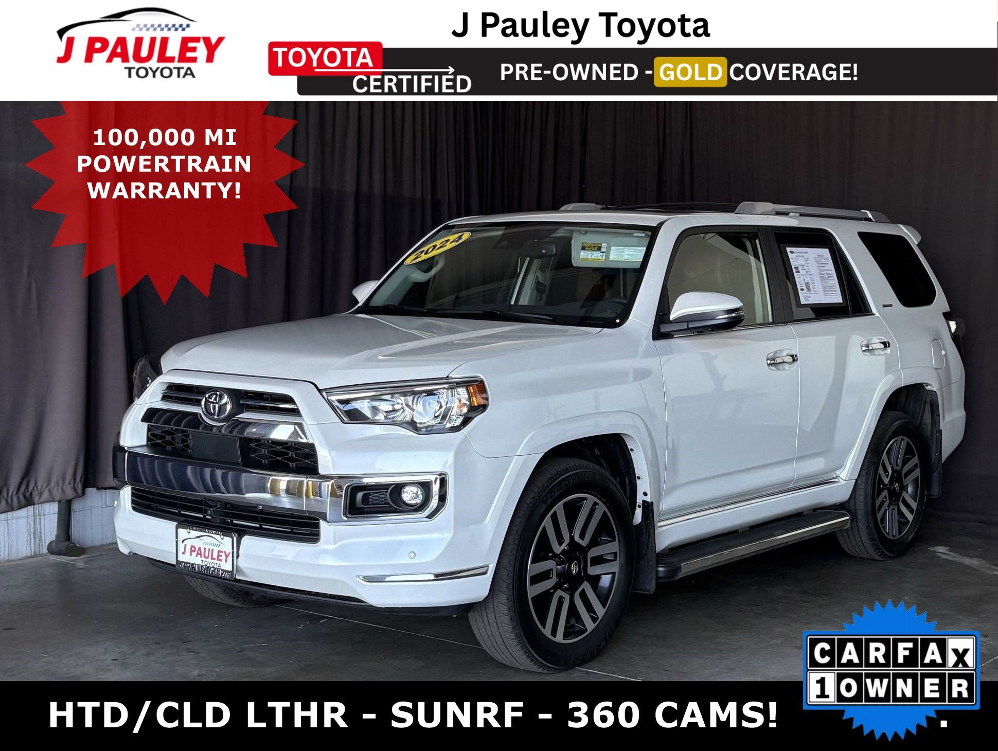2024 Toyota 4Runner Limited 4WD