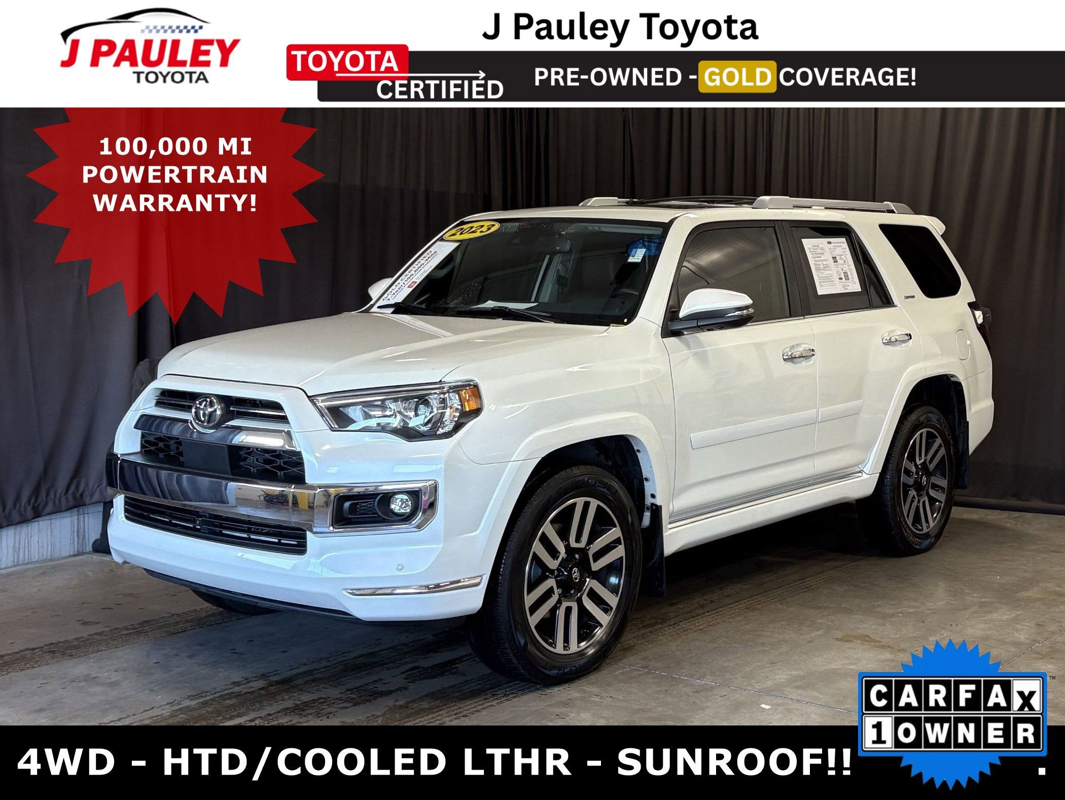 2023 Toyota 4Runner Limited 4WD